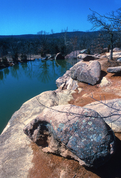 象岩州立公园-花岗岩和反射池- 2002