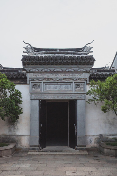 中国江苏同里古镇的甘乐堂