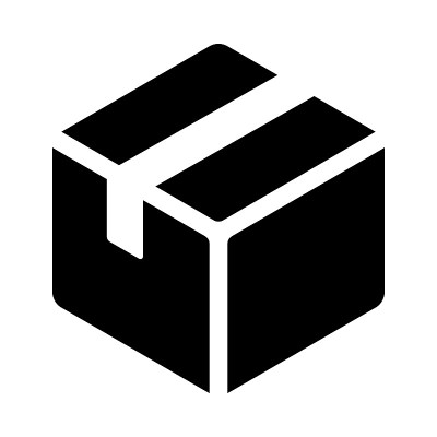 纸板、纸箱、快递等的图标说明。