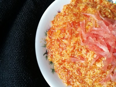 自制的gajar halwa印度甜股票照片