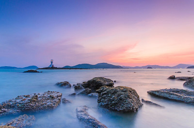 灯塔在普吉岛