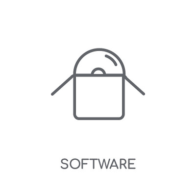 Software linear icon. Modern outline Software logo