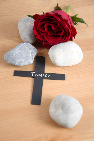 Trauer -德语，表示悲伤