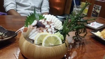 生鱼片和寿司鱼