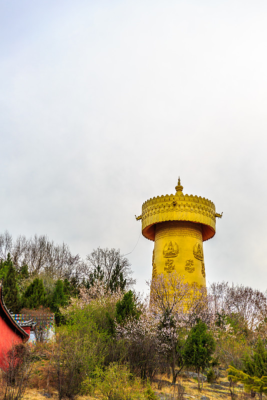 香格里拉的祈祷轮