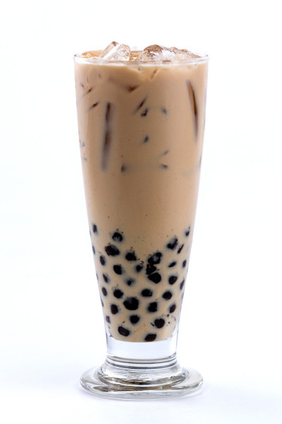 带泡奶茶