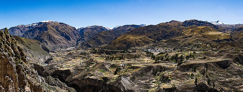 Colca峡谷景观