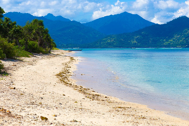 美丽的海洋和海岸线