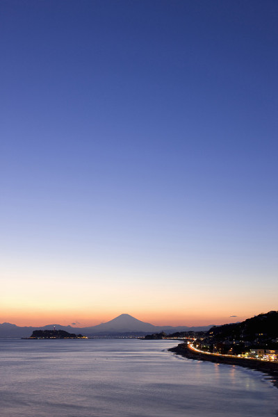 富士山和Enoshima