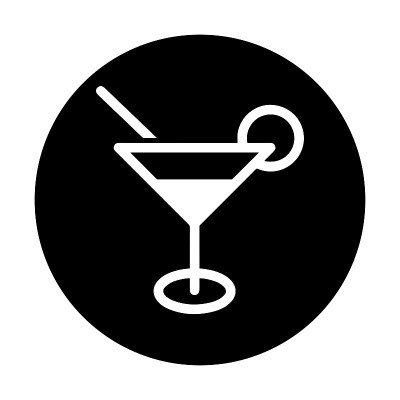 鸡尾酒或莫吉托图标