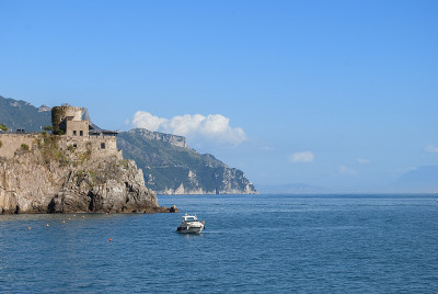 景观Amalfi海岸