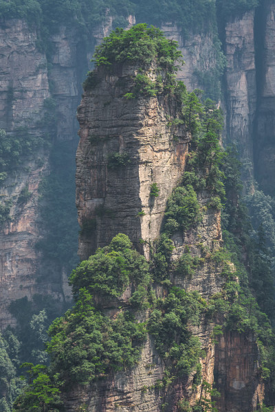 令人惊叹的张家界山脉