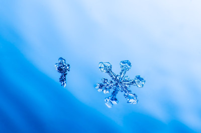 雪花晶体自然宏