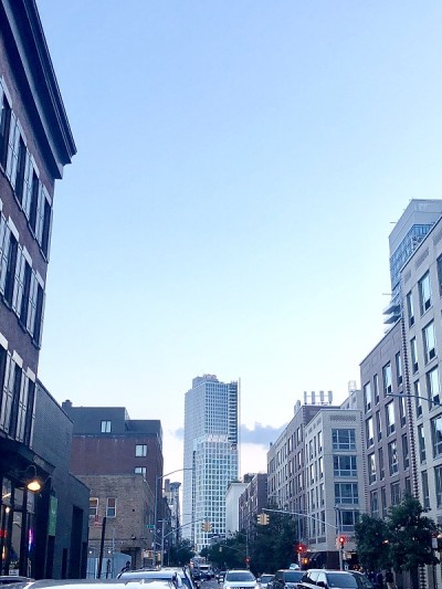 纽约建筑与天空
