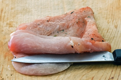准备鸡肉