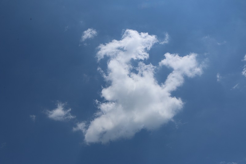 天空中的积云