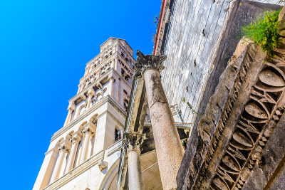 圣多姆尼乌斯地标Split。