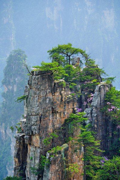 张家界的山,中国