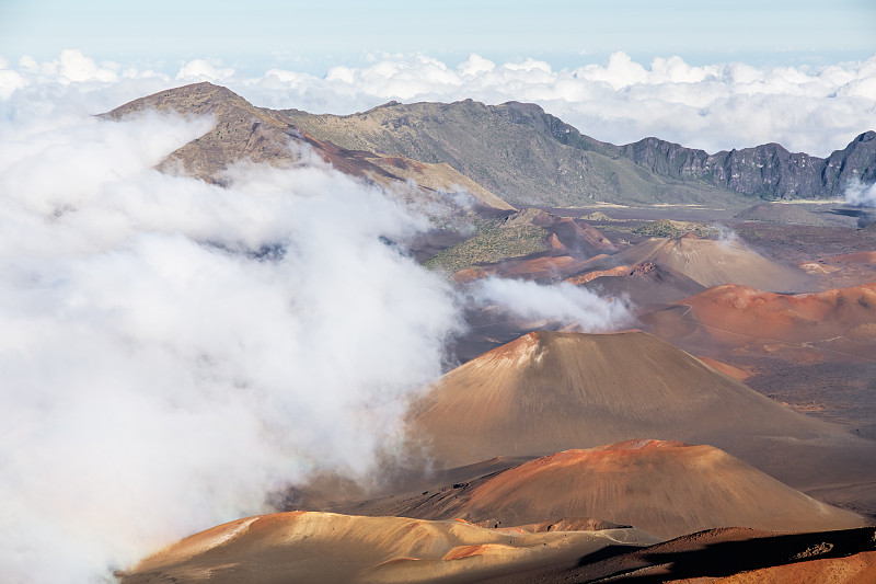 哈雷阿卡拉火山口