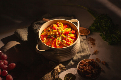 Kartoffel-Kürbis-Gratin