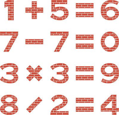 数字设定砖