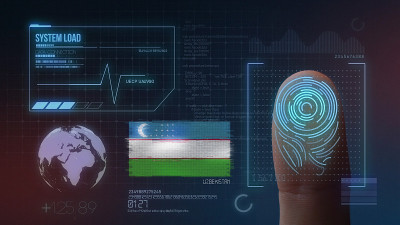 指纹生物扫描识别系统。乌兹别克斯坦国籍