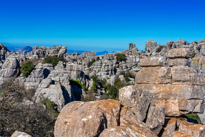 El Torcal de Antequera, Andalusia, Spain，在Antequer