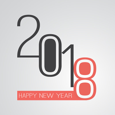 新年贺卡背景- 2018