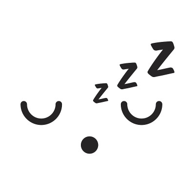黑白卡哇伊表情脸