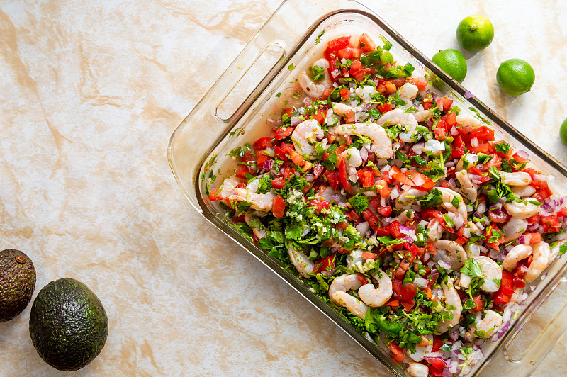 Shrimp ceviche