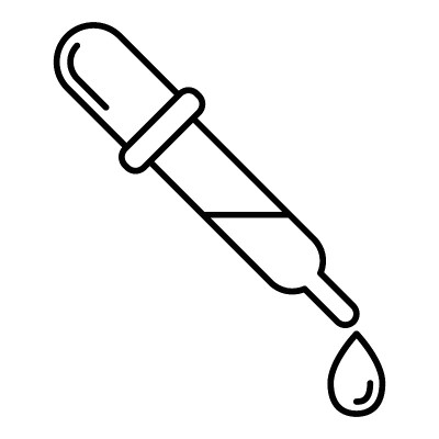 实验室取样器设计，滴管实验研究设备工具矢量图标设计