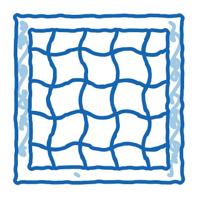 浮雕拉伸天花板涂鸦图标手绘插图