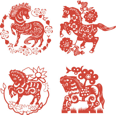 马剪纸