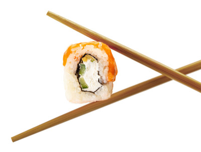 棍子保持寿司卷