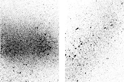 Image of ink splash written with ink