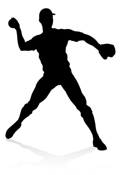 Baseball Player Silhouette