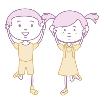 小孩子使用虚拟角色
