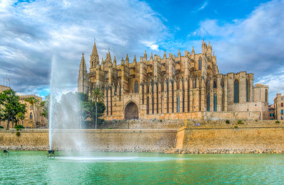 西班牙马略卡的Catedral de Mallorca