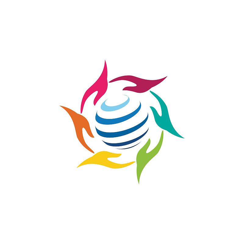 手护理图标模板向量