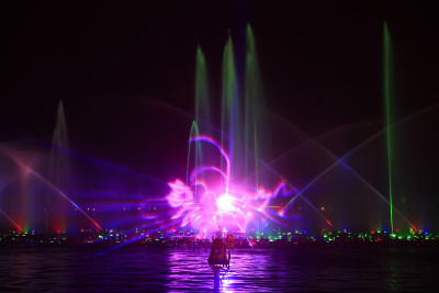 音乐喷泉水幕激光
