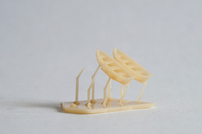 3 d树脂打印输出。船缩略图