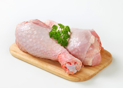 生火鸡腿