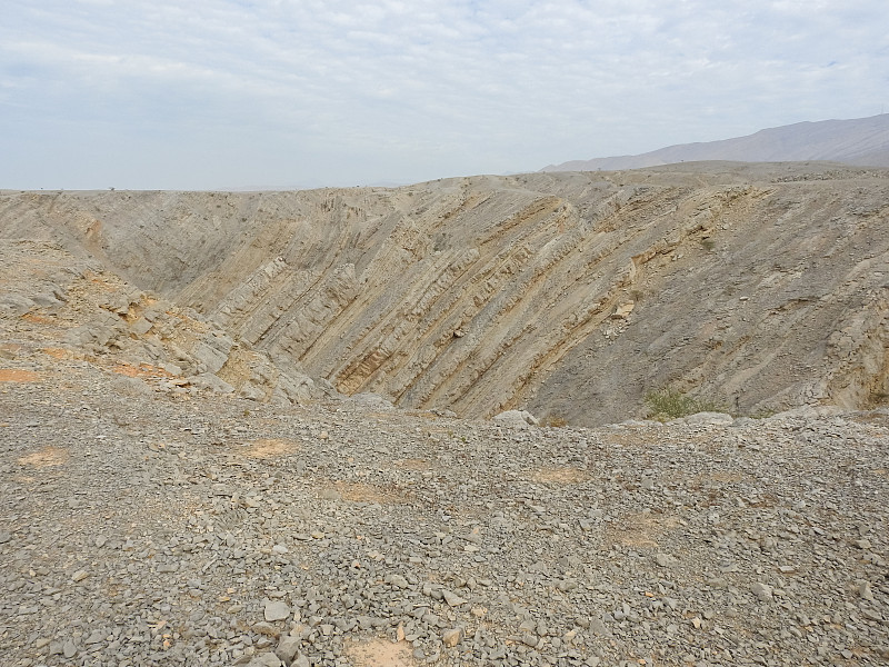 哈贾尔山脉公路靠近阿曼边境。Khatt地区。兼有。阿拉伯联合酋长国