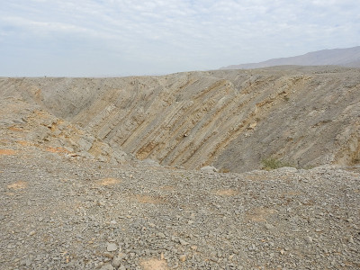哈贾尔山脉公路靠近阿曼边境。Khatt地区。兼有。阿拉伯联合酋长国