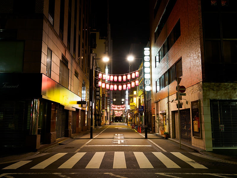 东京银座夜景