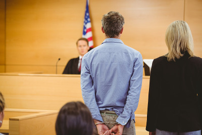 罪犯等待法院裁决