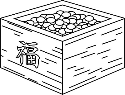 日本节子豆进入量箱轮廓