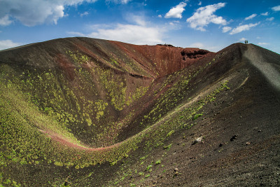 西西里岛埃特纳火山,