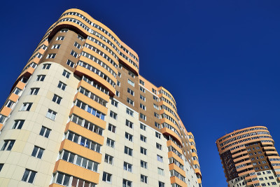 加里宁格勒的新建筑。俄罗斯