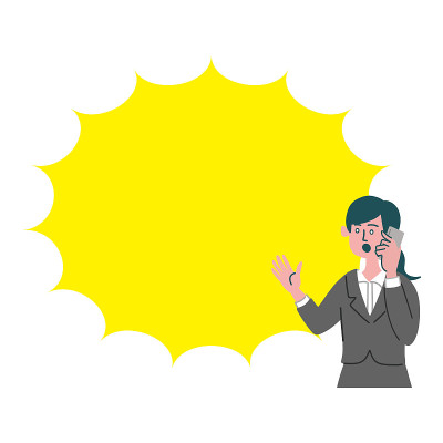 profession woman smartphone surprised